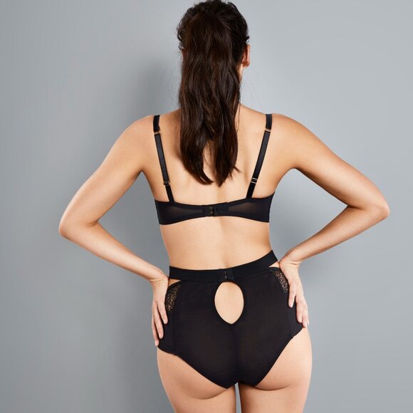 New! Adina Reay Sam Black Short Panty Size Small 1747 - Picture 2 of 10